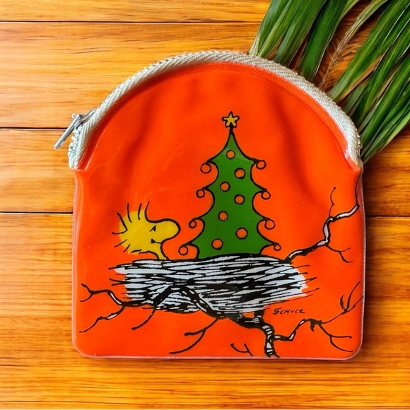 Vintage Peanuts Snoopy Lot – Camp Snoopy Sign, Woodstock Pouch, Sticker Sheet - Picture 5 of 10